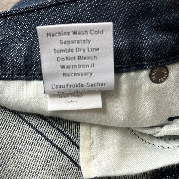 🆕 James Jeans Twiggy Distressed Mid-Rise Legging Jean Cotton Size 25 - Picture 10 of 11